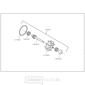 WOLFCRAFT - Náhradné súčiastky k čerpadlu WOLFCRAFT 2200000 gallery main image