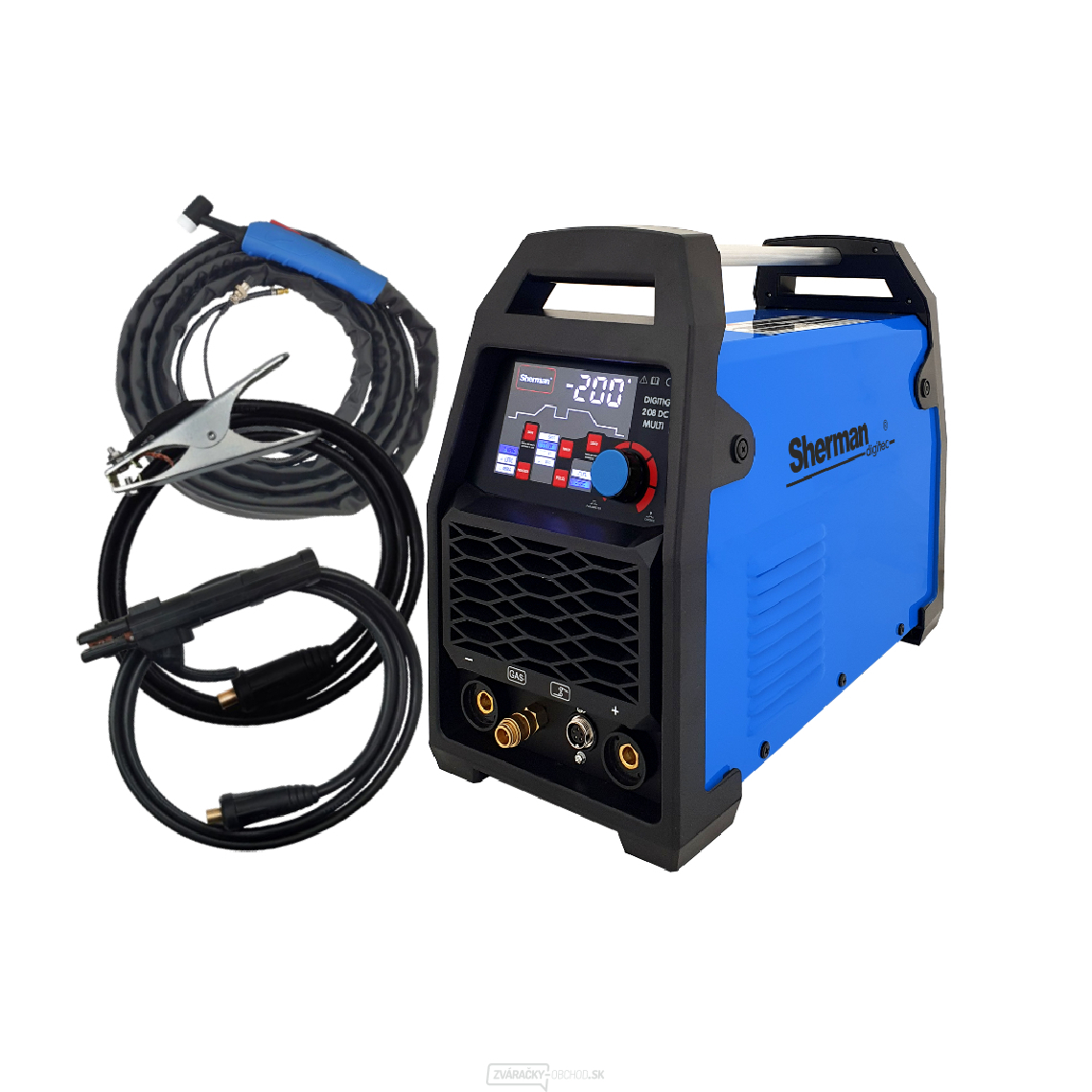 Invertorová zváračka DIGITIG 208 DC MULTI + káble