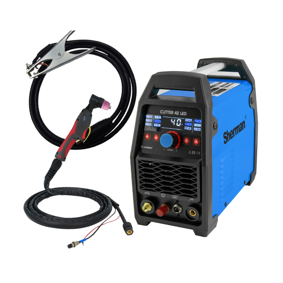 Plazmová rezačka CUTTER 42 LED + káble