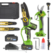 Súprava aku ručná pílka PKA32Li a nožnice na vetvy ES28Libb + nadstavec EP2.0 | SPKA32Li-ES28Libb-EP2.0 gallery main image