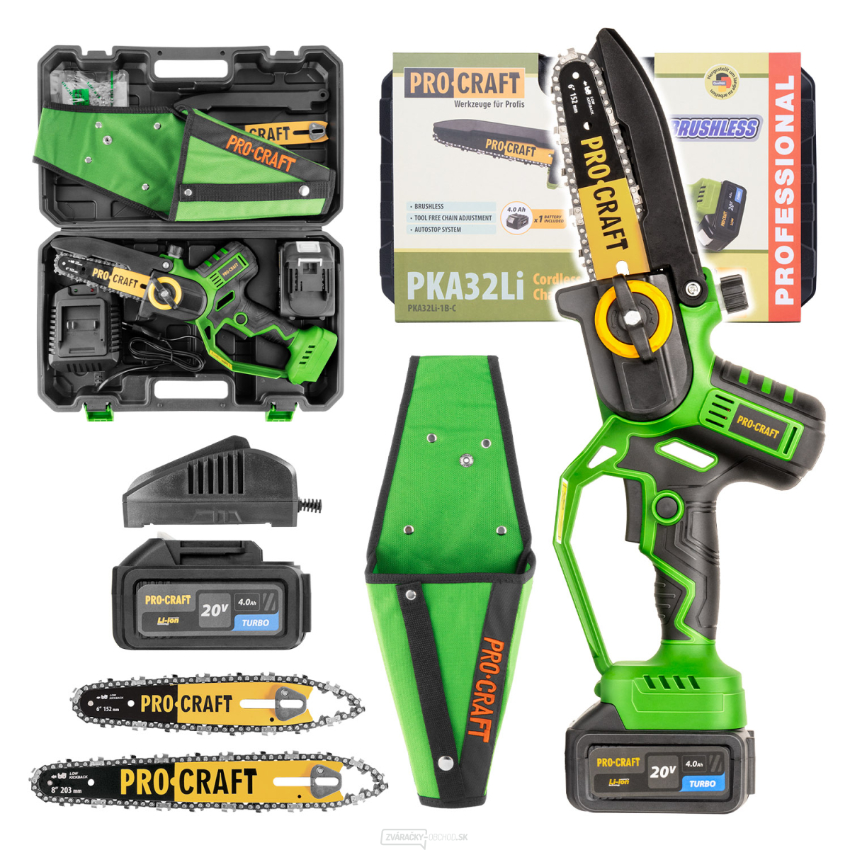 Aku ručná pílka s puzdrom Procraft PKA32Li-P | PKA32Li-P