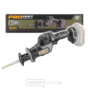 Aku píla chvostovka Procraft Industrial RS20Abb (bez batérie a nabíjačky) | RS20Abb gallery main image