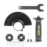 Súprava uhlová brúska Procraft PW1050 a 3x diamantové kotúče DS3.125 + 2x hrncové kotúče | SPW1050/DS3.125/WT125 náhled