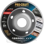 Súprava uhlová brúska Procraft PW1050 a 3x diamantové kotúče DS3.125 + 2x hrncové kotúče | SPW1050/DS3.125/WT125 náhled