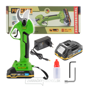 Aku nožnice na konáre Procraft ES25Li | ES25Li gallery main image