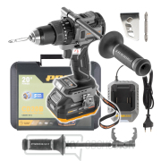 Aku skrutkovač Procraft Industrial CD20B (1 batéria) | CD20B-1b-c gallery main image