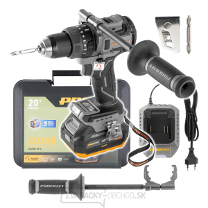 Aku skrutkovač Procraft Industrial CD20B (1 batéria) | CD20B-1b-c gallery main image