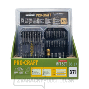 Aku vŕtací skrutkovač Procraft PA18LiH so sadou bitov BS-37 | SPA18LiH-1B-C/BS-37 náhled