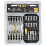 Aku vŕtací skrutkovač Procraft PA18LiH so sadou bitov BS-37 | SPA18LiH-1B-C/BS-37 náhled