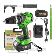 Aku skrutkovač Procraft PA18ProBL-1B-C | PA18ProBL-1B-C gallery main image