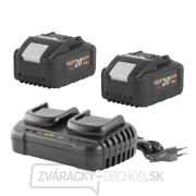 Súprava aku dve batérie Procraft 20/8 + nabíjačka Procraft 20/2 | S2x20/8-20/2 gallery main image