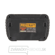 Súprava dve batérie 20V 4Ah Procraft 20/4 ATA-40B a nabíjačka na dve batérie 20/2 | S2x20/4ATA-40B-20/2 náhled