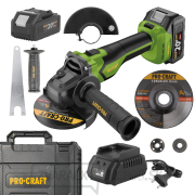 Procraft aku bezuhlíková sada náradia 20V 5dielov s batériou a nabíjačkou | AKUSET1 náhled