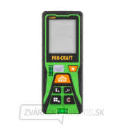 Laser zelený líniový, krížový samonivelačný Procraft LE-4G + laserový merač vzdialenosti PLDM120 | SPLDM120/LE-4G náhled