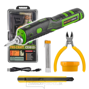 Aku spájkovačka Procraft CS50 | CS50 gallery main image