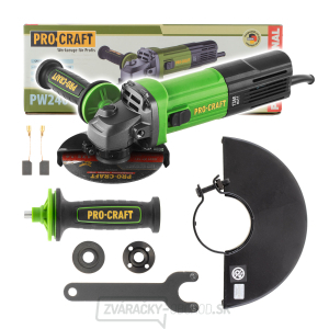 Brúska uhlová Procraft PW2400ES | PW2400ES gallery main image