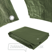 Plachta Procraft GT5x6 120g/m2 nepremokavá s okami 5x6 m zelená | GT5x6 gallery main image