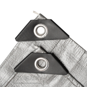 Plachta Procraft ST3x6 200g/m2 nepremokavá s okami 3x6 m strieborná | ST3x6 Náhľad