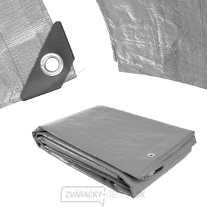 Plachta Procraft ST3x6 200g/m2 nepremokavá s okami 3x6 m strieborná | ST3x6 gallery main image