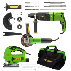 Procraft elektro sada náradia 4dielov | MAXISET4 gallery main image