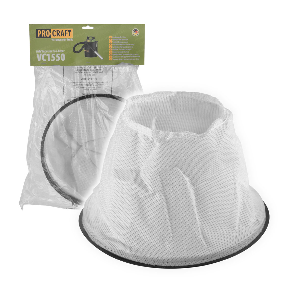E-shop Predfilter pre vysávač na popol Procraft VC1550 | FVC1550 FVC1550