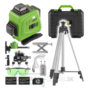 Krížový, samonivelačný laser so statívom Procraft LE-4G | SLE-4G/Laser Level Tripod gallery main image