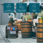 Invertorová benzínová elektrocentrála Könner & Söhnen KS 8100iE 1/3 ATSR náhled