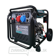 Invertorová benzínová elektrocentrála Könner & Söhnen KS 8100iE 1/3 ATSR gallery main image