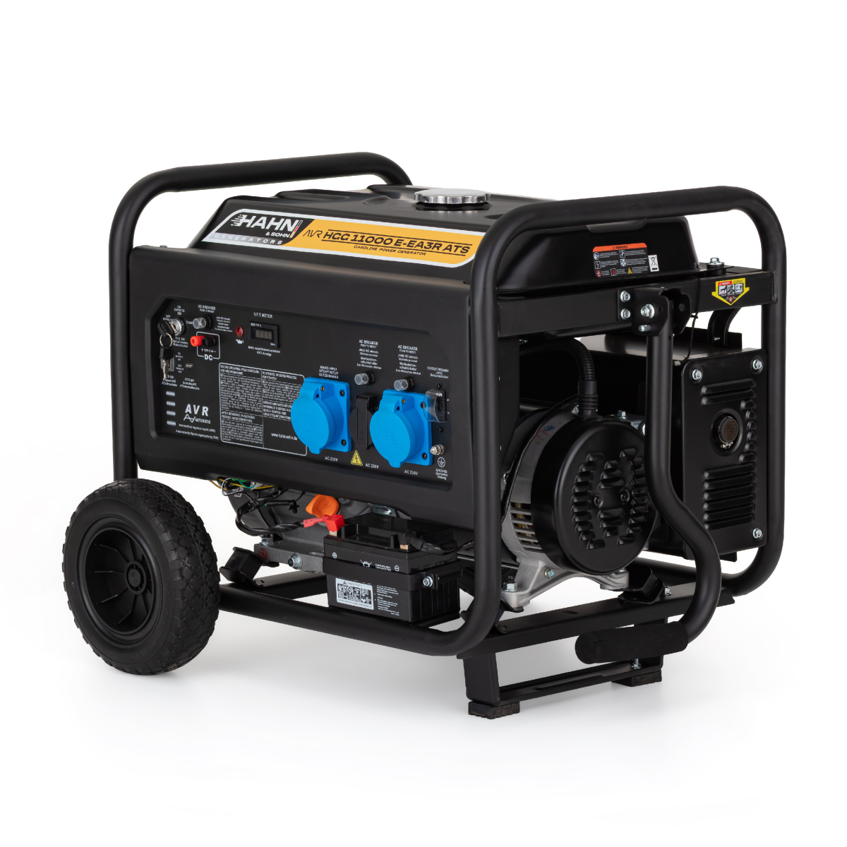 Benzínová elektrocentrála Hahn & Sohn HGG11000E-EA3R ATS