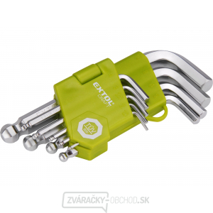 L-kľuče imbus krátké - 9ks L-kľuče imbus krátké - 9ks gallery main image