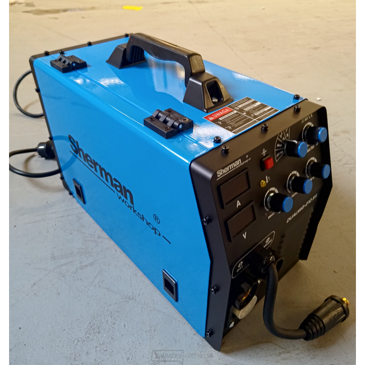 Sherman Invertorová zváračka DUALMIG 210 S4 + Horák + Káble ( BAZAR )
