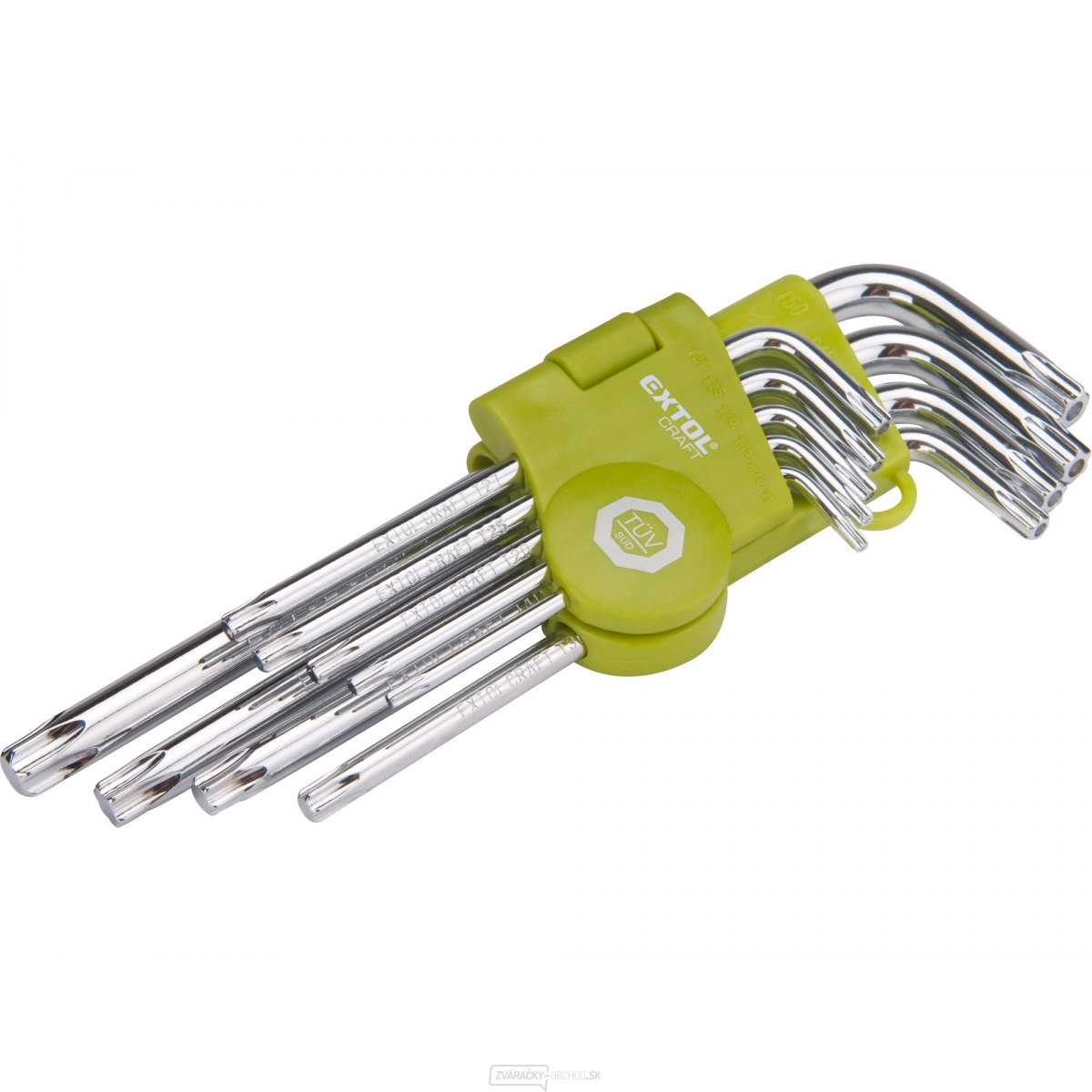 L-kľuče TORX - 9ks
