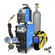 Invertor KITIN 4000SW SYNERGIC + Podávač KITin 2-4EW Synergic + Prepoj 5mW + Horák + Kukla + r. ventil + Co2 fľaša plná gallery main image