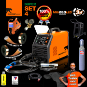PANTERMAX Zvárací invertor MIG260LED® SET4 (MIG/MMA/TIG) Náhľad