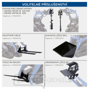 Scheppach MKL 730 - pásový šmykový nakladač  náhled