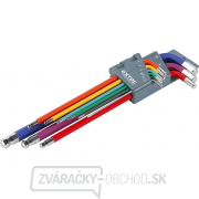 L-kľuče imbus prodloužené barevné, sada 9ks L-kľuče imbus prodloužené barevné, sada 9ks gallery main image