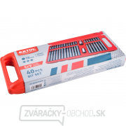 Hroty HEX-TORX-XZN, sada 40ks Náhľad