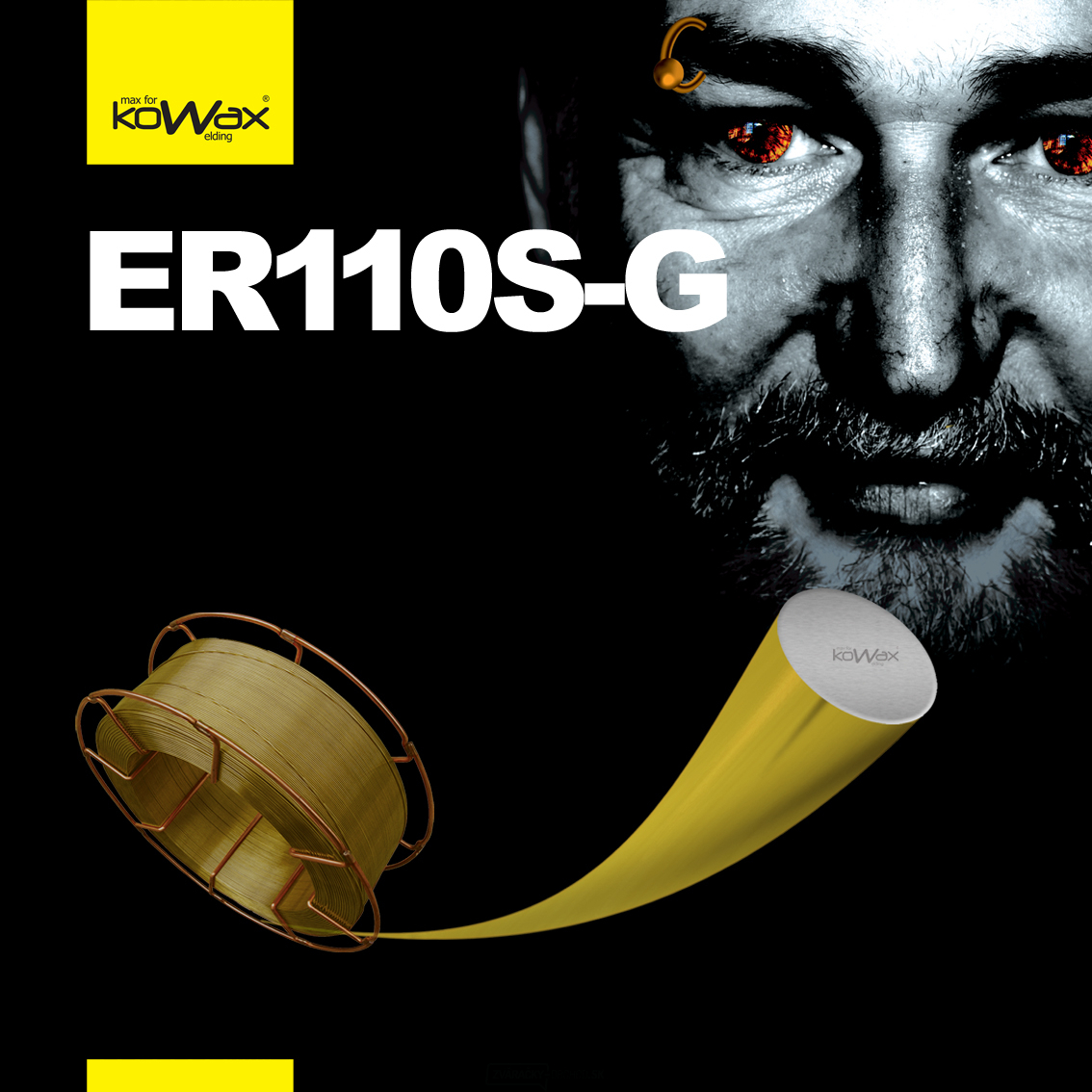 KOWAX Zvárací drôt 69 ø 1,2 mm 15 kg pobronzovaný