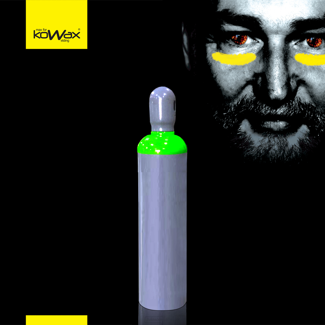 KOWAX Fľaša Zmes C18 20 l, 200 bar, W21,8x1/14 PLNÁ gallery main image