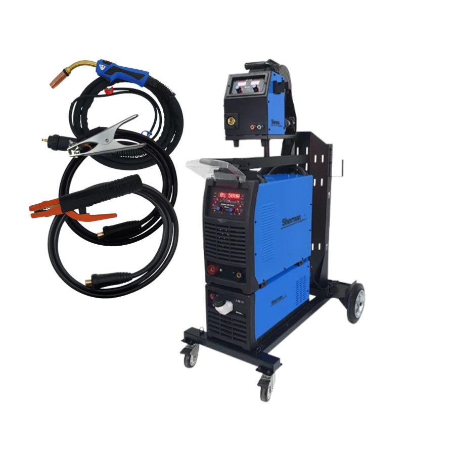 Synergická invertorová zváračka Sherman Digimig 500 Pulse + káble