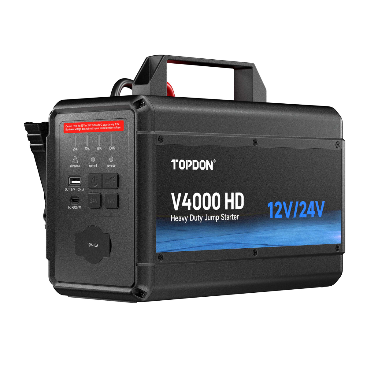 TOPDON Car Jump Starter V4000 HD TOPJSV40HD