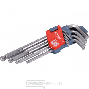 L-kľuče imbus EXTOL PREMIUM - 9ks L-kľuče imbus EXTOL PREMIUM - 9ks gallery main image