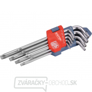 L-kľuče TORX EXTOL PREMIUM - 9ks L-kľuče TORX EXTOL PREMIUM - 9ks gallery main image