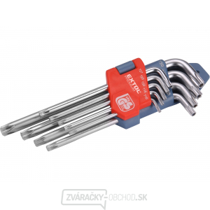L-kľuče TORX EXTOL PREMIUM - 9ks L-kľuče TORX EXTOL PREMIUM - 9ks gallery main image