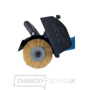 Scheppach MRS 1300 kefová/renovačná brúska + nylonový a šmirgľová kefa K80 Náhľad