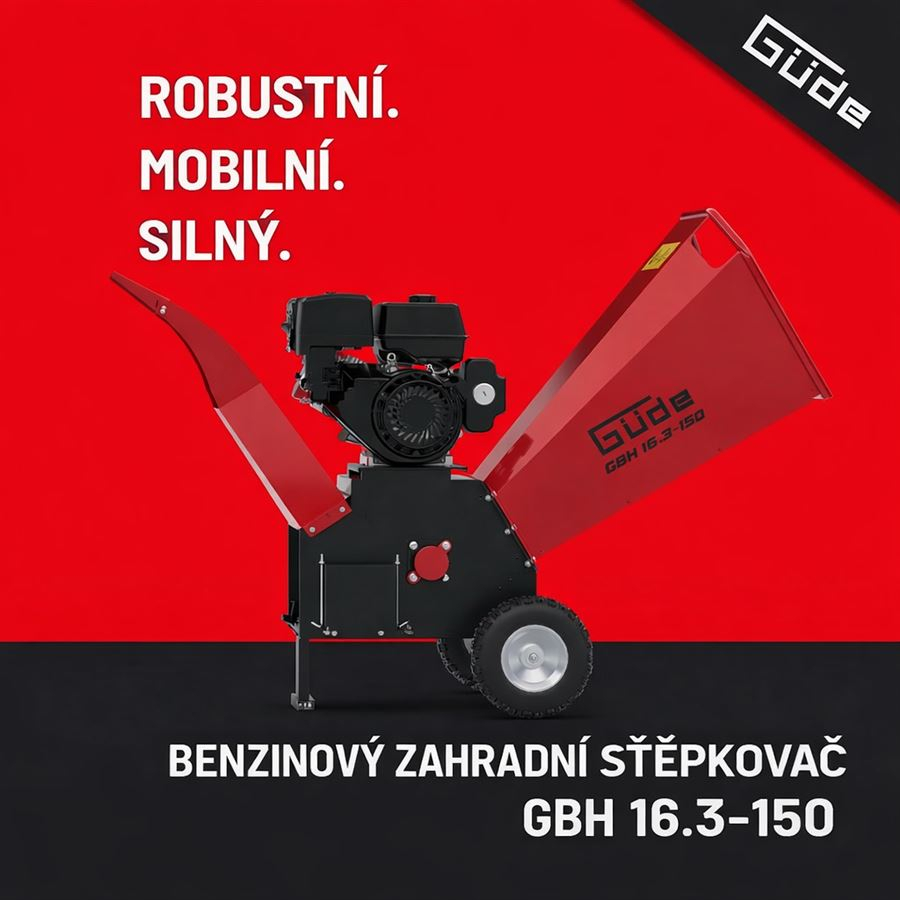 Motorový záhradný drvič GBH 16,3-150 Náhľad