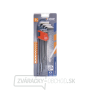  L-kľuče imbus prodloužené, EXTOL PREMIUM - 9ks Náhľad