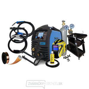 Sherman Synergická invertorová zváračka DIGIMIG 203L SWIFT + Horák MIG + káble + Kukla + Hadica + R. ventil + Drôt + Sprej + Fľaša Co2 plná + Vozík gallery main image