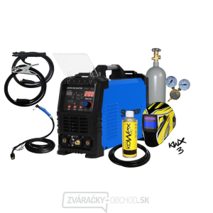 DIGITIG 204 QUATTRO + Káble + Horáky + Kukla + Hadica + Fľaša Co2 plná + R. Ventil + Sprej gallery main image