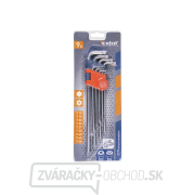 L-kľuče TORX prodloužené, EXTOL PREMIUM - 9ks Náhľad